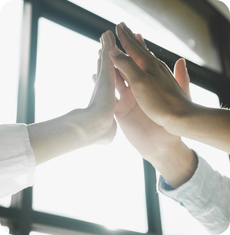Teamwork High Five